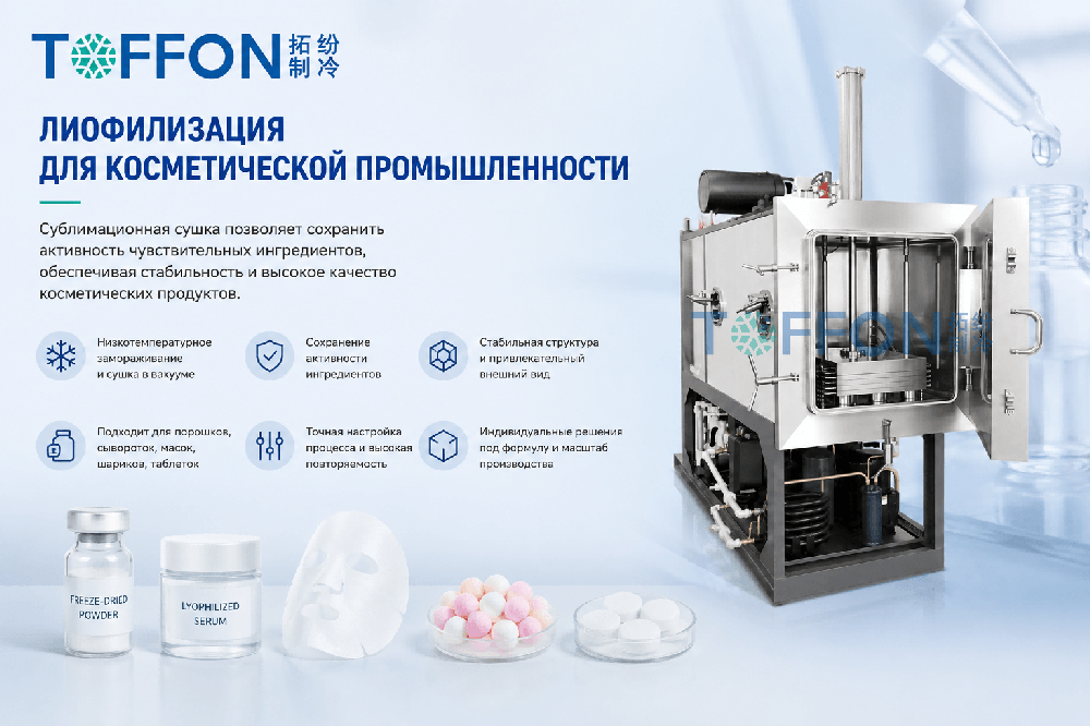 Лиофилизатор для косметики: маски, сыворотки и активные компоненты